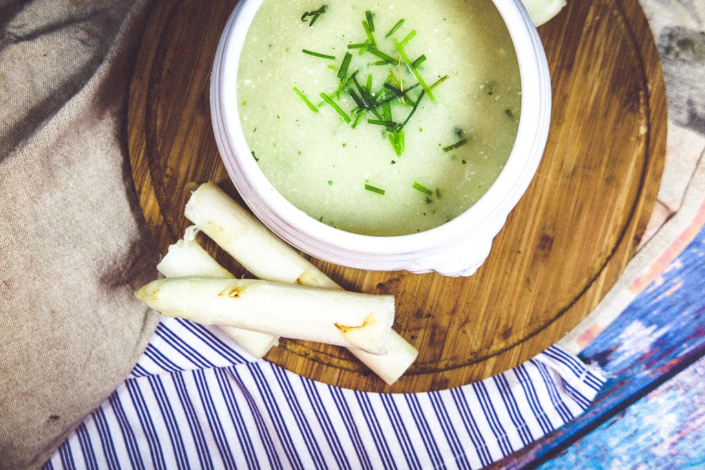 Spargelsuppe einfach gemacht