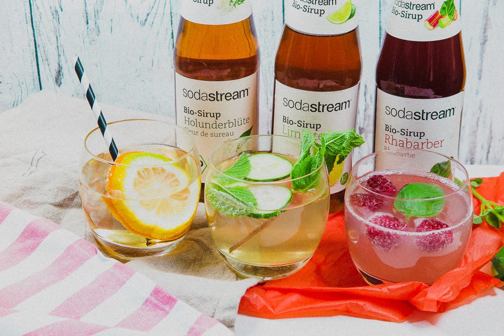 Hausgemachte Limonade – 3 erfrischende Limonaden Rezepte mit SodaStream