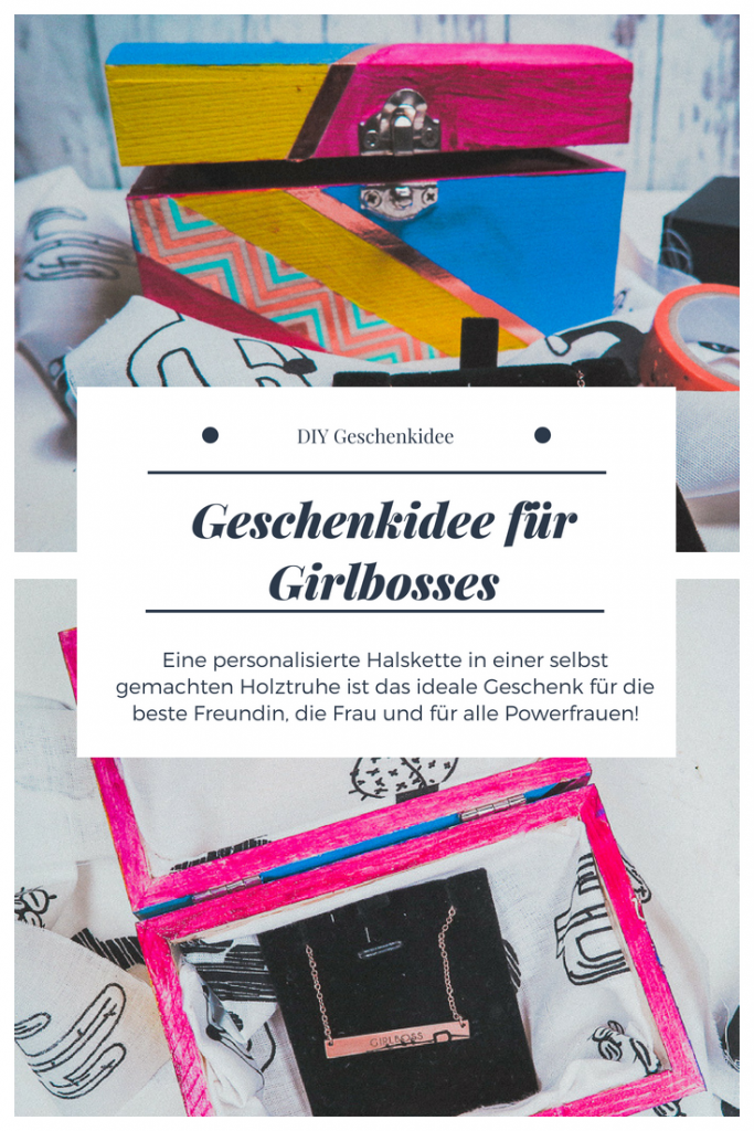 Geschenkidee DIY Girlboss